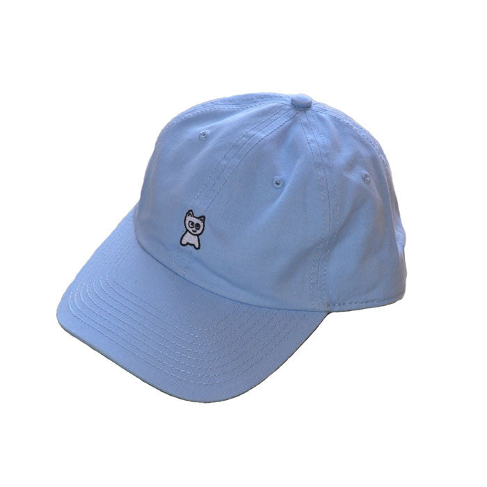 meow unstructured hat baby blue