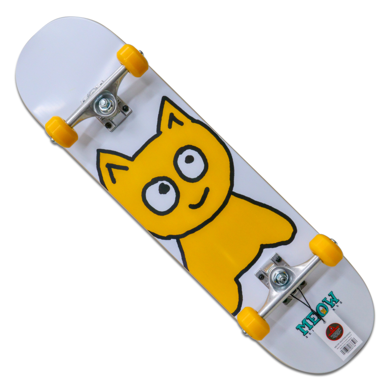 meow complete big cat white