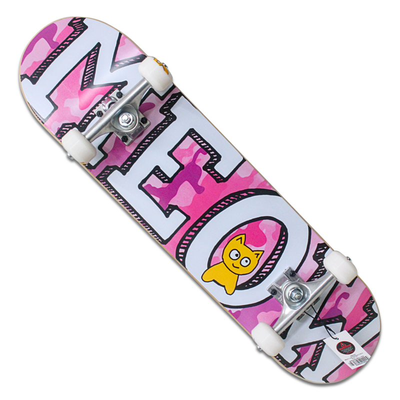 meow complete logo pink camo