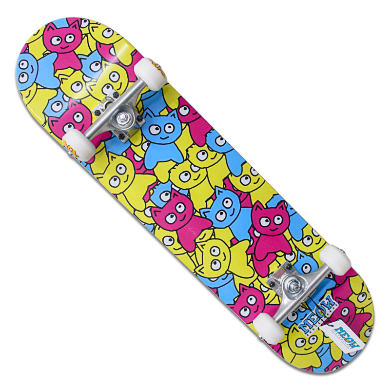 meow complete sticker pile cmyk multi