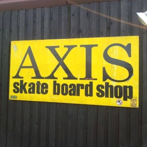 axis skateboard shop logo