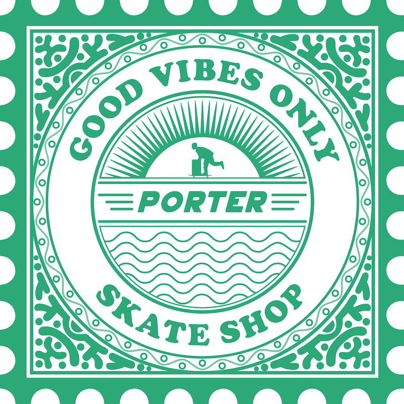 porter skate shop logo